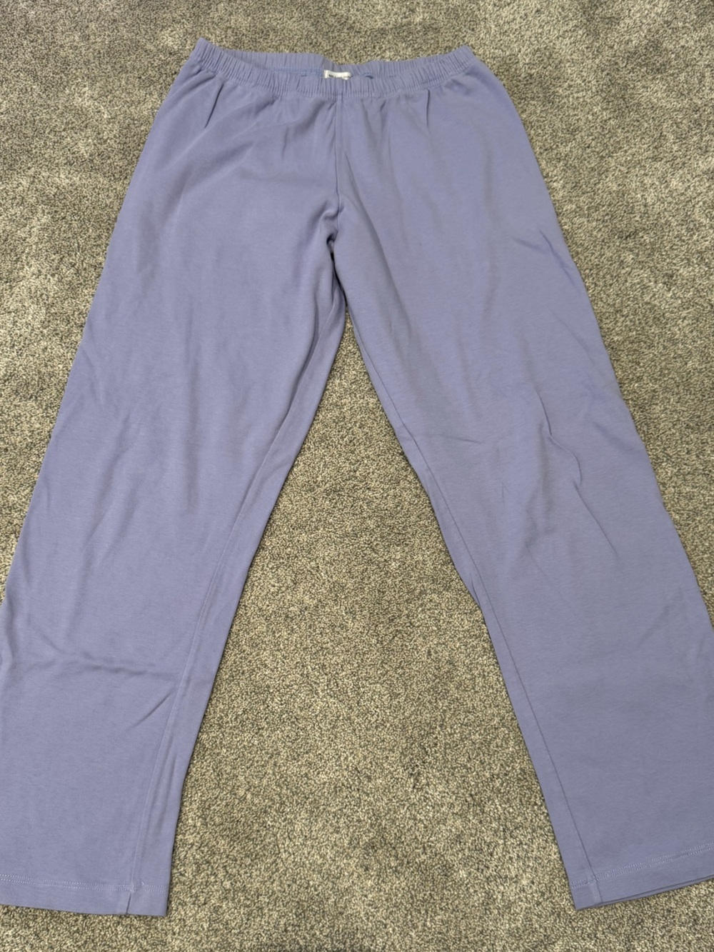 Red Land Cotton Yoga Pants